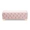 Baxton Studio Avara Pink Velvet Upholstered Gold Finished Tufted Bench Ottoman 154-9368 - alternate 3